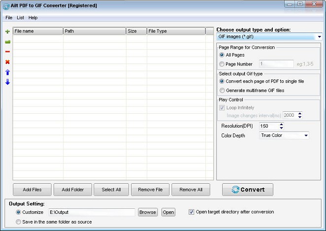 Ailt PDF to GIF Converter  6.9